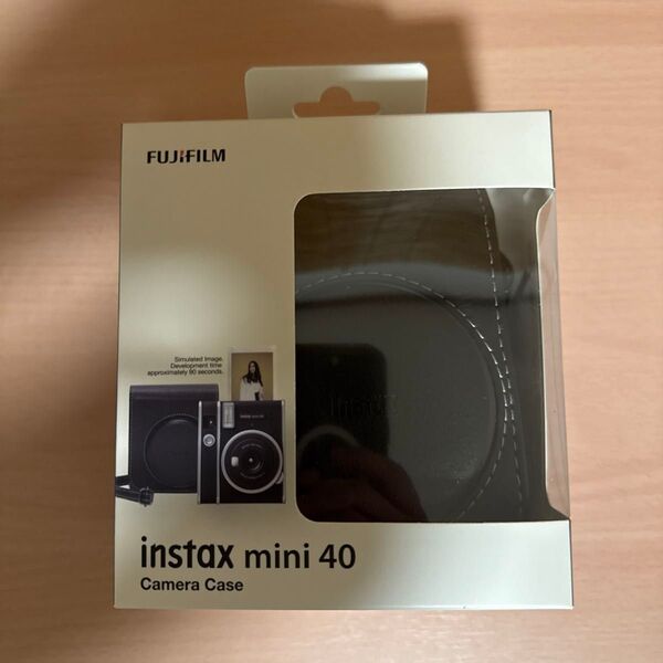 FUJIFILM インスタントカメラ チェキ instax mini 40 INS MINI 40 専用ケースセット