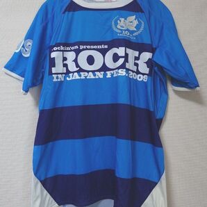 【フェスT】ROCK IN JAPAN2009 半袖 サッカーユニフォーム Sサイズ