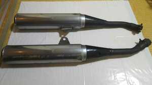  Yokohama departure /GPZ250R/EX250E/ original muffler / silencer left right / Kawasaki /kawasaki/