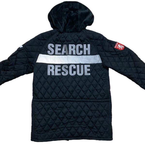 RESCUE SQUAD / レスキュースクワッド キルティングジャケット Lサイズ
