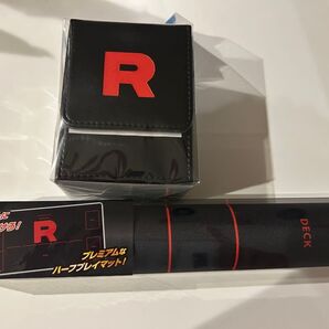ポケモン ロケット団 プレイマットとフリップケース