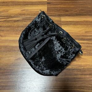 【メナード 】バケツ型 ショルダーバッグ 巾着 バッグ