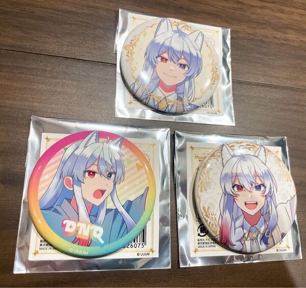 カラフルピーチ プレミアムピーチパーティ どぬく 缶バッジ 3種セット アニメイトオンリーショップ ぷぴぱ