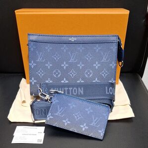 【美品】 LOUIS VUITTON ルイヴィトン ガストン ウェアラブルウォレット グラデーションモノグラム ICタグ