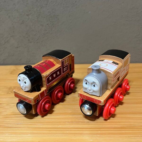 木製トーマス ロージー スタンリー きかんしゃトーマス セット 廃盤 絶版 マテル社 トーマス