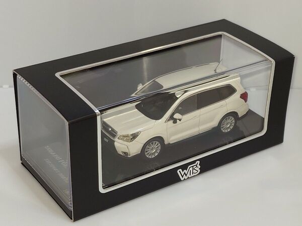 WITS(ウィッツ) スバル フォレスター STI ホワイトパール W174 ミニカー 1/43 限定品 DBA-SJ5
