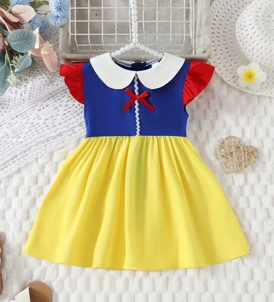 新品 ディズニープリンセス 白雪姫 ドレス 120cm