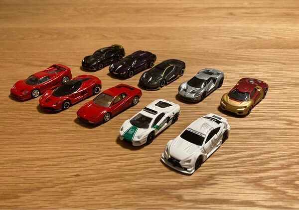 トミカ スーパーカー まとめ売り 10台セット
