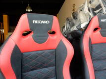 recaro SR カスタム　アルカンターラ使用　張替済み未使用　2脚セット　内装～リヤーシート張り替え～可能です_画像4