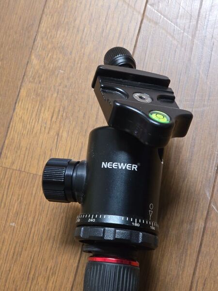 NEEWER カメラ三脚一脚 197cm コンパクト アルミ合金製 最大荷重8kg プレート有り