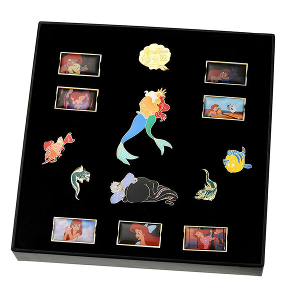 完売新品 リトル・マーメイド 30周年 ピンバッジ セット The Little Mermaid 30th Pin Set ディズニーストア レア Disney Store Japan