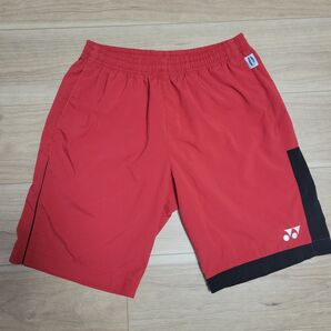 Mサイズ YONEX ヨネックス ハーフパンツ ベリークール レッド