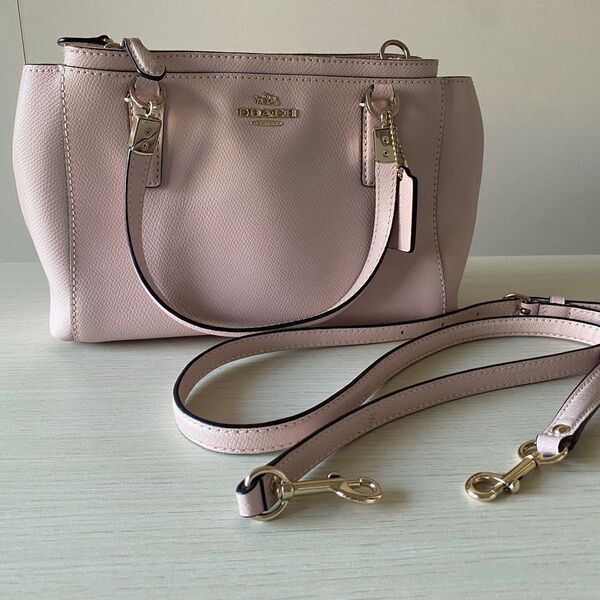 COACH コーチショルダーバッグ 2way ベビーピンク