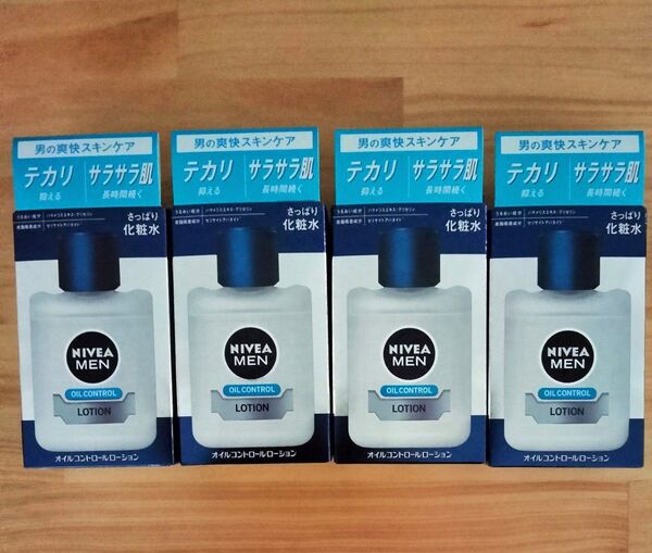 花王 ニベアメン オイルコントロールローション 110ml 4個