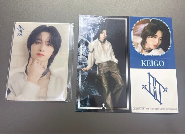 jo1 佐藤景瑚 クリアトレカ・シールステッカー BE CLASSIC 1st BEST ALBUM