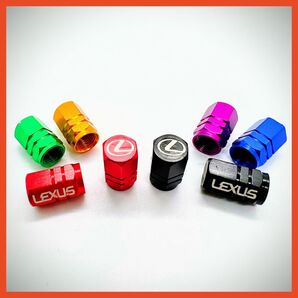 LEXUS レクサス エアバルブキャップ 色選択可能!