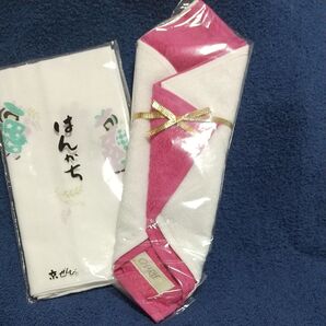 ガーゼはんかち☆縁起タオル【京ぜんび】ノベルティセット商品★ギフト☆JAPAN党・日本推し♪