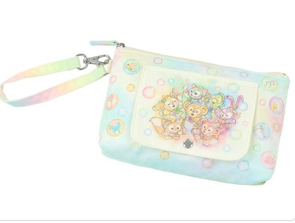 新品未開封品 ディズニー ダッフィー&フレンズ おてふきキャリー スーベニア