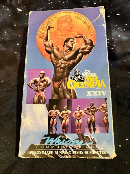 ジョー・ウィダー ミスターオリンピア★JOE WEIDER'S MR OLYMPIA1988VHS★ボディビル・リーヘイニー爆レア
