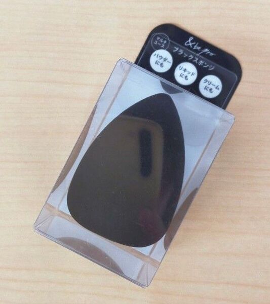 アンドビー ブラックスポンジ 1個