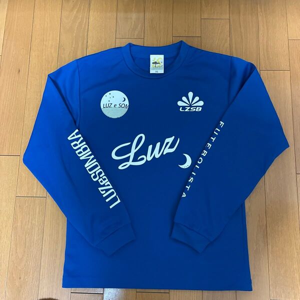 ルースイソンブラ プラクティスシャツ XS ブルー サッカー フットサル
