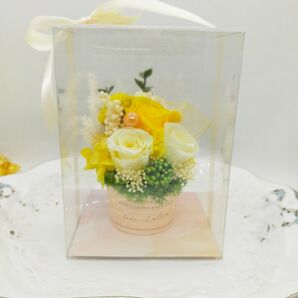 プリザーブドフラワー イエロー 7.4.7