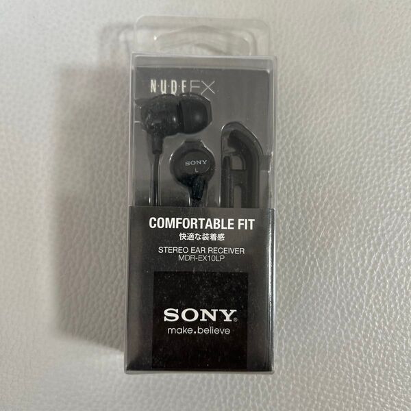 SONY イヤホン MDR-EX10LP ブラック 未使用
