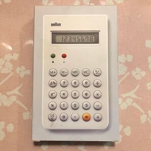 BRAUN ブラウン / 電卓 BNE001WH ホワイト ディーターラムス artek 白 BNE001 ET66 シュプリーム