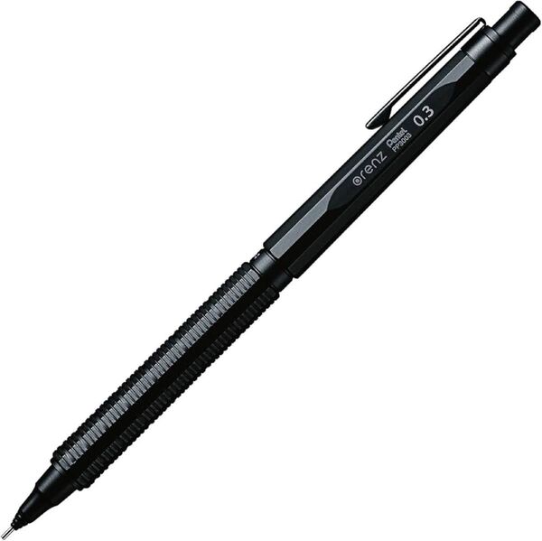 ぺんてる オレンズネロ シャープペン 0.3mm ブラック