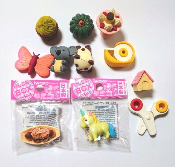 イワコー おもしろ消しゴム ミニチュア
