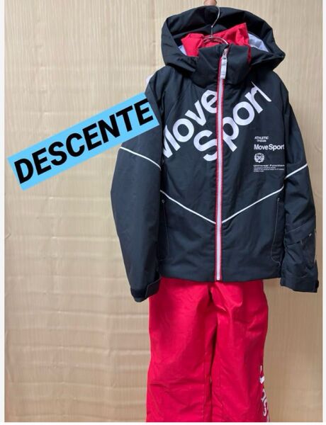 DESCENTE 140 スキーウェア スキーウエア 子供 デサント デサント 上下セット