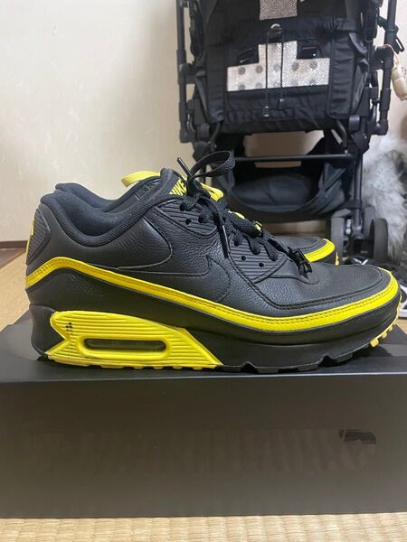 UNDEFEATED × NIKE AIR MAX 90 BLACK/YELLOW