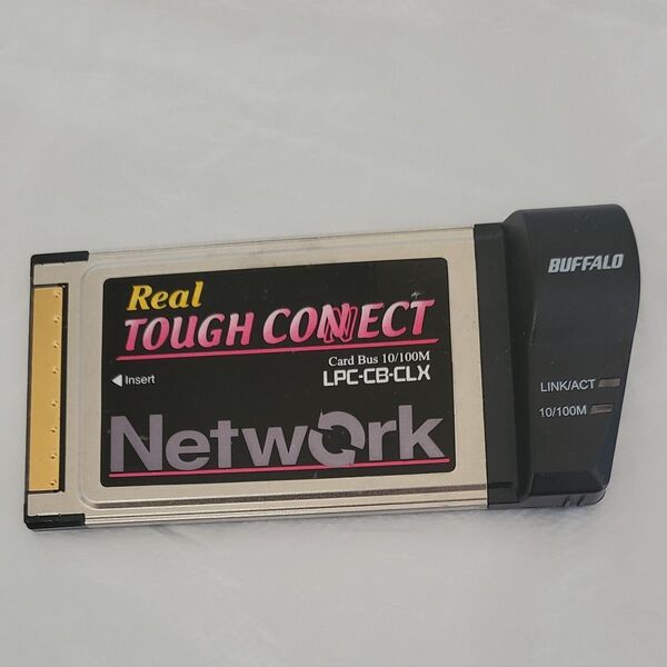 LANカード/BUFFALO/PCカードスロット用/10/100M LPC-CB-CLX/Card bus用/便利/お買い得