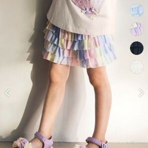 エニィファム フリル天竺ショートパンツ