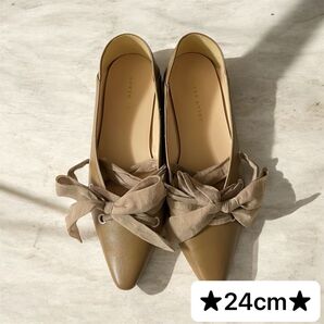 24cm★ジェリービーンズ フラットシューズ