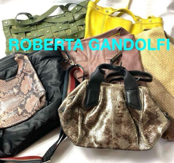 ロベルタガンドルフィ ROBERTA GANDOLFIバッグセット 6個 まとめ