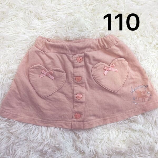 110 ショートパンツ スカパン ピンク 女の子