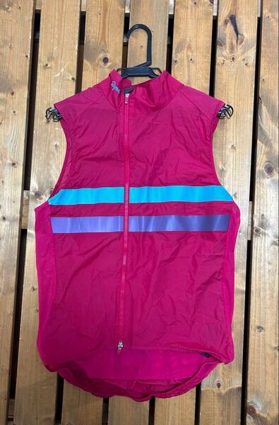RAPHA BREVET GILET WITH POCKETS レッド系