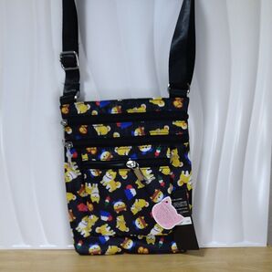 多機能ショルダーバッグ 可愛い 柴犬柄