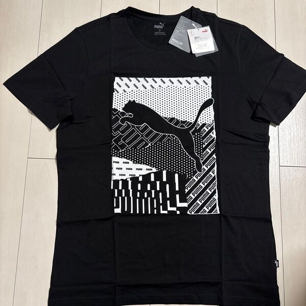 PUMA メンズ Tシャツ XLサイズ ブラック 新品未使用
