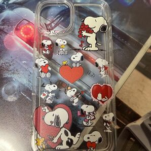 iPhone14 ケース スヌーピー ハート クリア 即発送可能 返品不可 価格相談可能