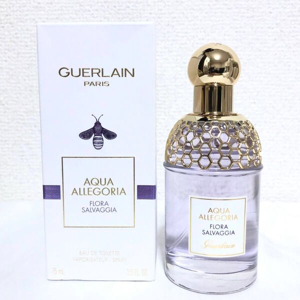 新品 ゲラン アクア アレゴリア フローラサルヴァジア オードトワレ 75ml 香水