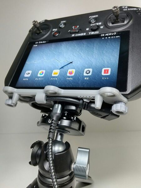 DJI RC PRO(RM510)用 三脚アダプター【HDMI変換ケーブル付】