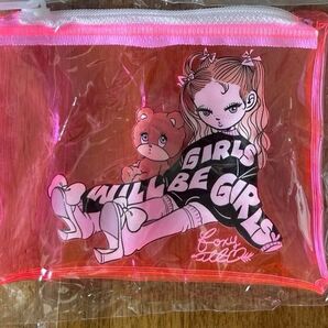 新品未使用 ガチャ foxy illustrations ポーチ