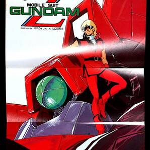 [Vintage][Not Displayed][Delivery Free]1985 Animec Special Pin-Up Mobile Suit Z Gundam(Rick Dias)/Panzer World GALIENT[tag2202]
