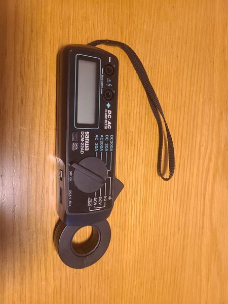 sanwa デジタルクランプメーター DCM-22AD