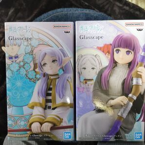 葬送のフリーレン Glasscapeフィギュア2体セット フリーレン&フェルン(新品未開封)ダンボール配送