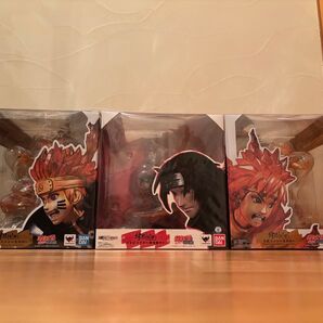 バンダイ フィギュアーツZERO 絆Relation うちはイタチ 須佐能乎 うずまきナルト -九喇嘛- 波風ミナト -九喇嘛-