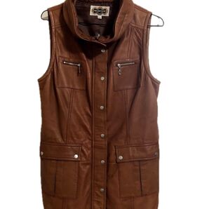 【高級 10万円】レザージャケット レザーベスト メンズ レディース 革 本革 ベスト ラム 羊