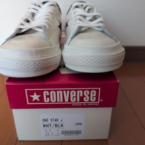 コンバース ONE STAR J WHT/BLK